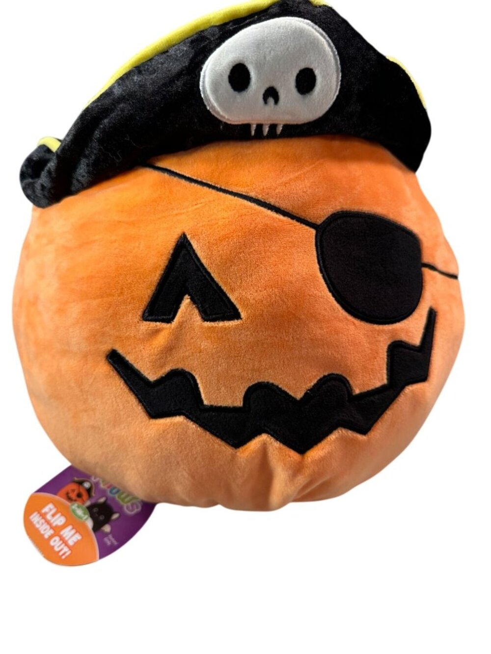 Squishmallows Paxton Pirate Emily Bat Flip Mallow Pumpkin Plush Toy Halloween NE
